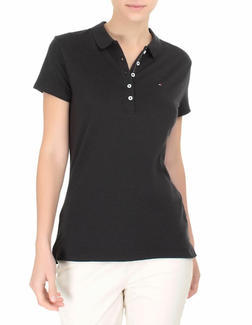 Playera tipo polo para mujer 1
