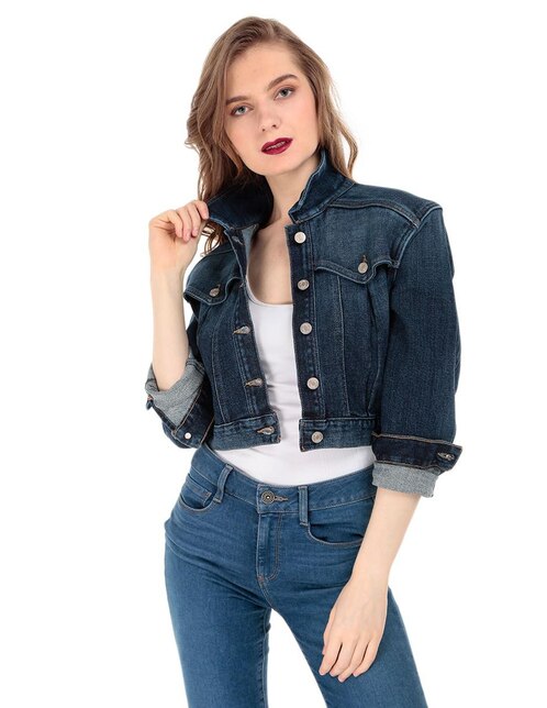 chamarras guess de mujer