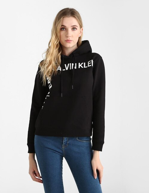Sudadera Calvin Klein Jeans para mujer con capucha en Liverpool