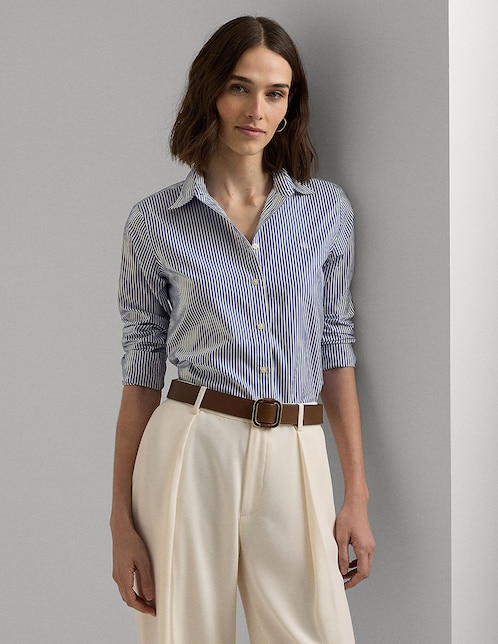 Blusa Lauren Ralph Lauren manga larga para mujer