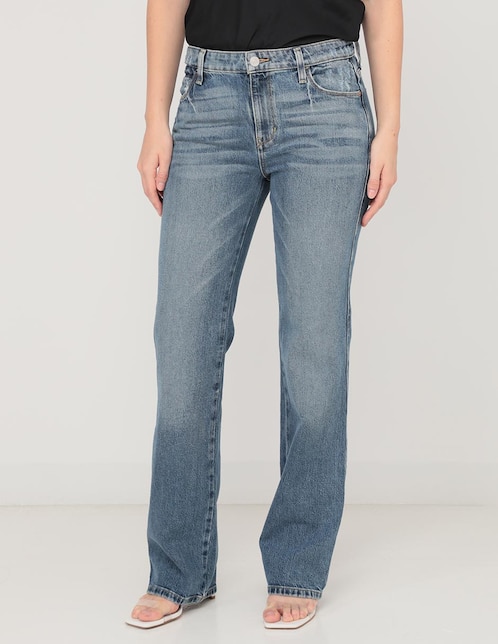 Jeans straight para mujer 1