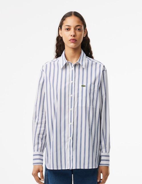 camisas lacoste mujer
