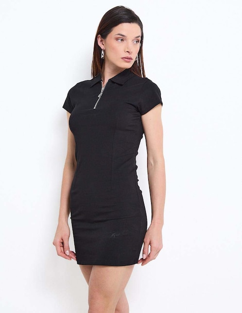 Vestido corto casual Hugo Blue para mujer