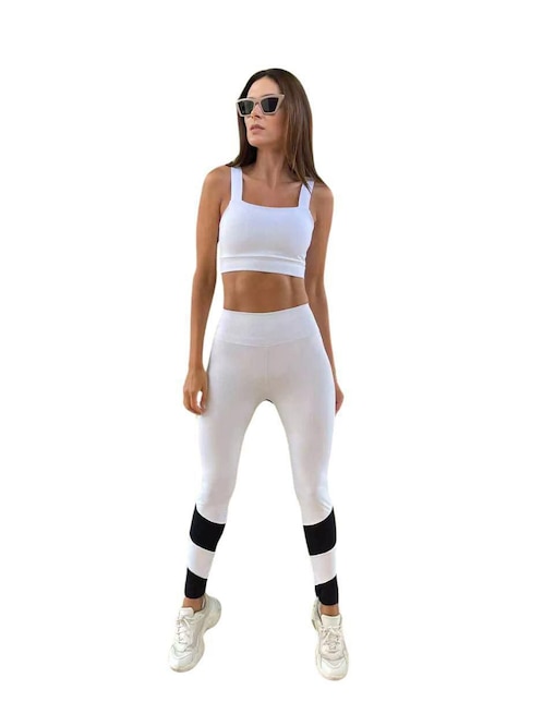 Conjunto deportivo regular Baleev Fit con elástico para mujer