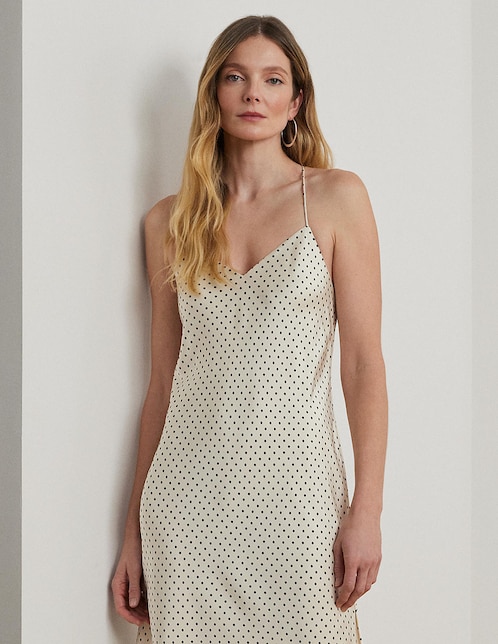 LAUREN RALPH LAUREN Vestido midi casual Lauren Ralph Lauren para mujer