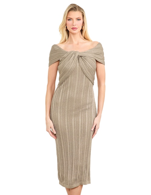 Vestido midi casual Marciano para mujer