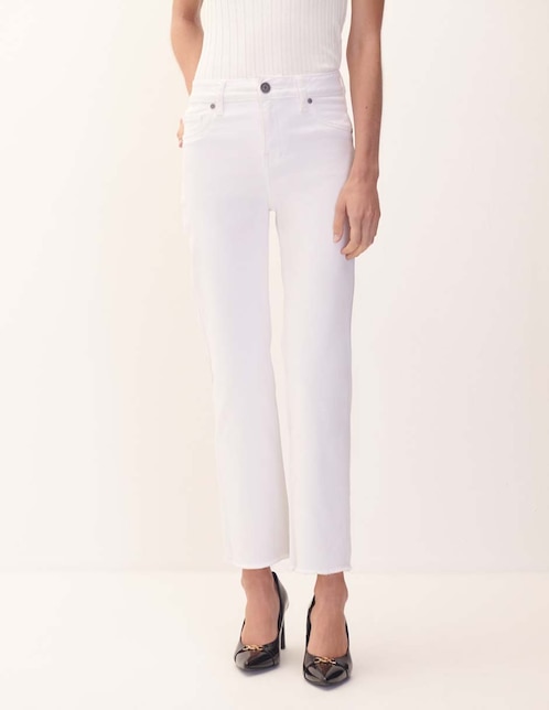 Jeans straight para mujer 1