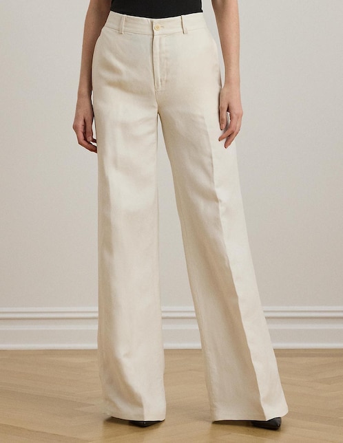 Pantalón de vestir amplio para mujer 1
