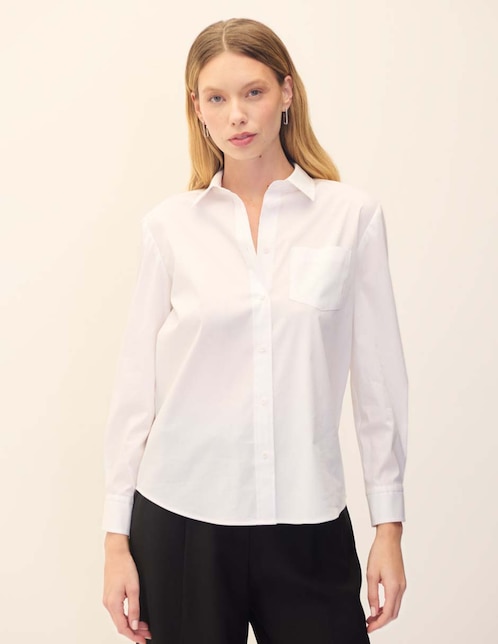 Blusa manga larga para mujer 1