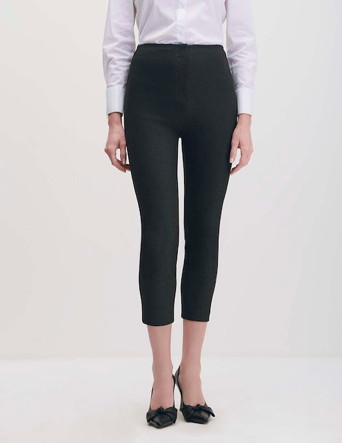 Legging cintura alta con elástico para mujer 1