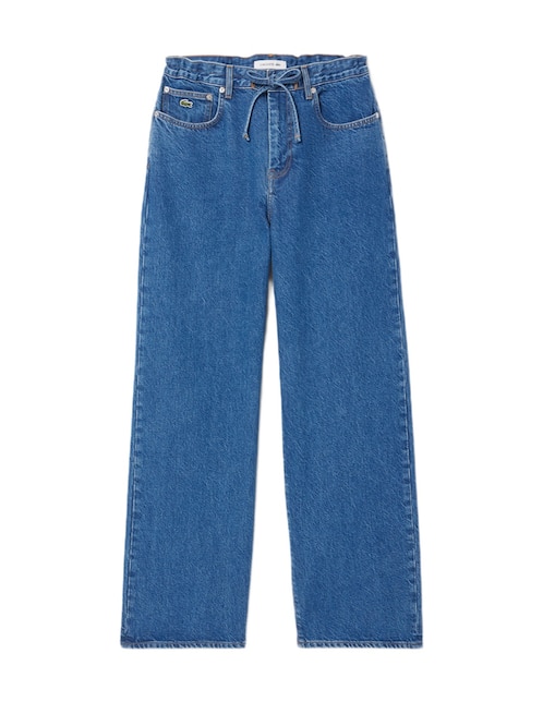Jeans Straight corte cintura para mujer