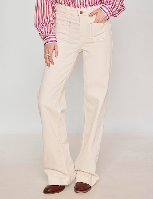 Jeans wide leg para mujer 1
