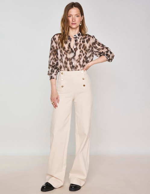 Blusa manga larga para mujer 1