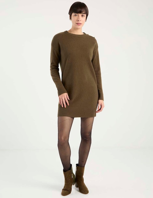 Vestido corto casual Maison 123 para mujer