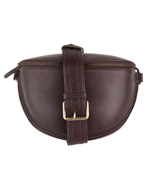 Bolsa crossbody Lucien de cuero para mujer 1