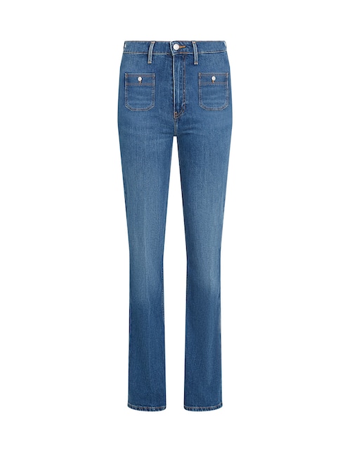 Jeans straight para mujer 1