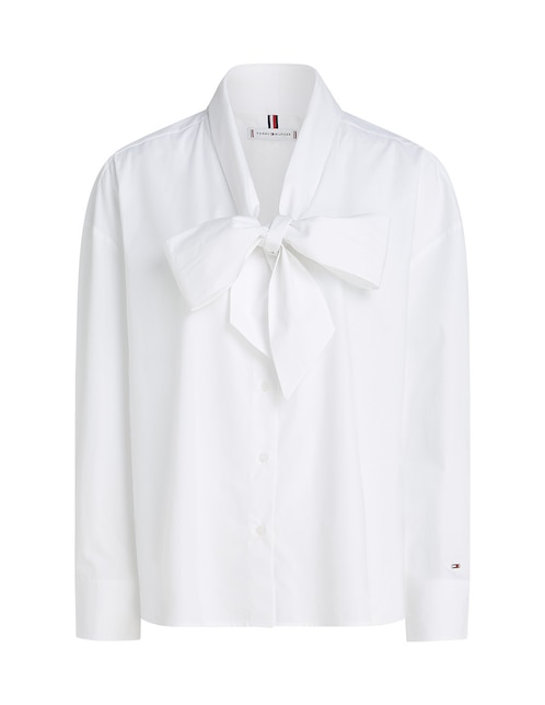Blusa camisera Tommy Hilfiger manga larga para mujer