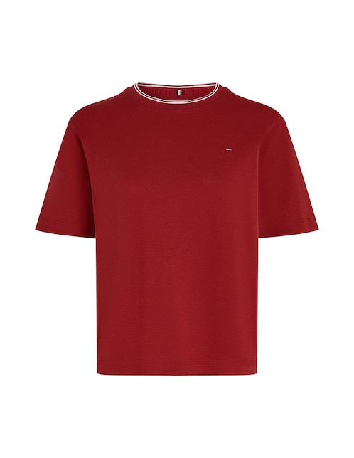 Playera manga corta Fa25 cuello redondo para mujer 1
