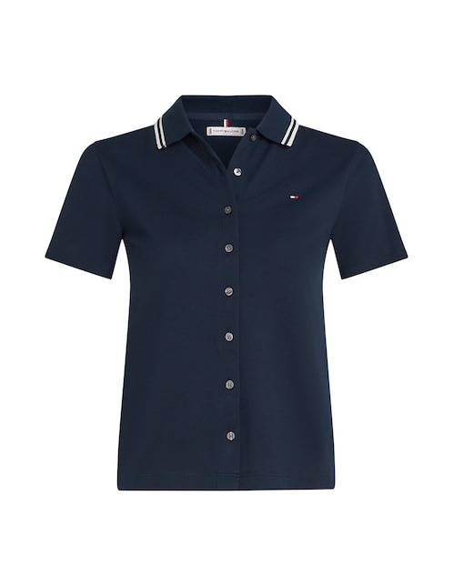 Playera tipo polo para mujer 1