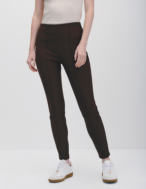Legging cintura alta con elástico para mujer 1