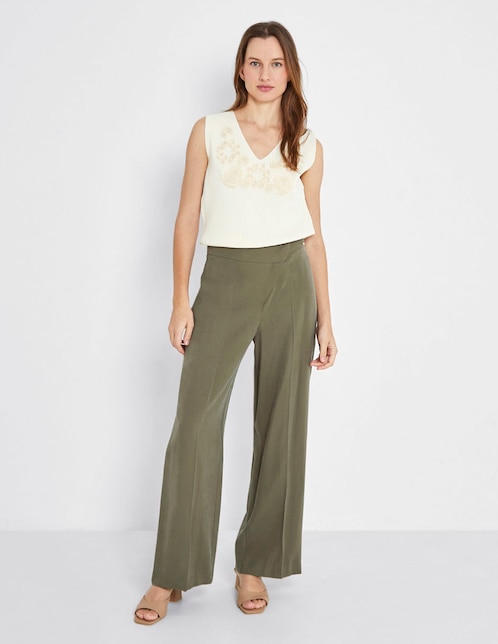 Pantalón wide leg para mujer 1
