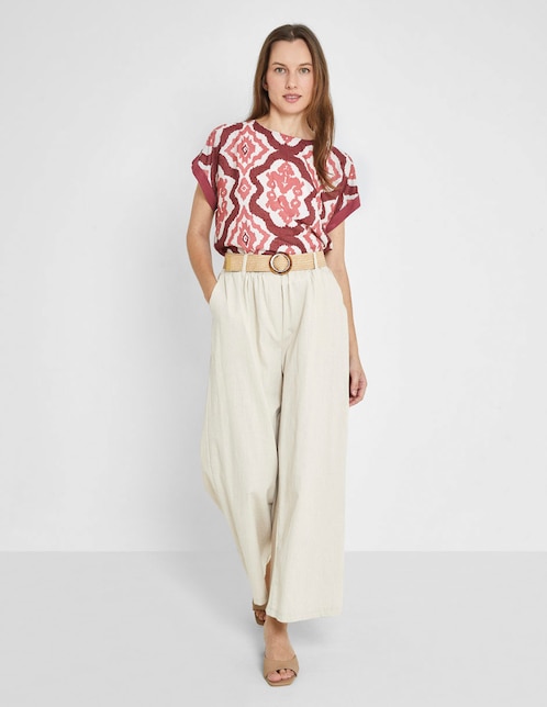 Pantalón amplio para mujer 1