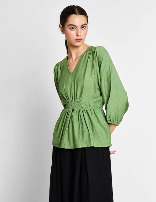 TRUCCO Blusa Trucco manga 3/4 para mujer