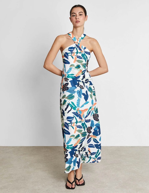 Vestido largo casual Trucco para mujer