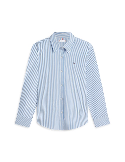 Blusa camisera manga larga para mujer 1