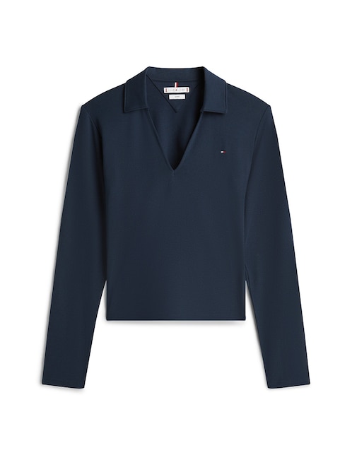 Playera tipo polo para mujer 1