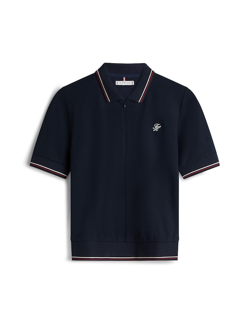 Playera tipo polo para mujer 1