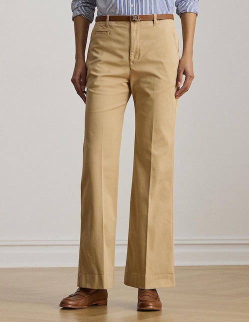 Pantalón chino regular para mujer 1