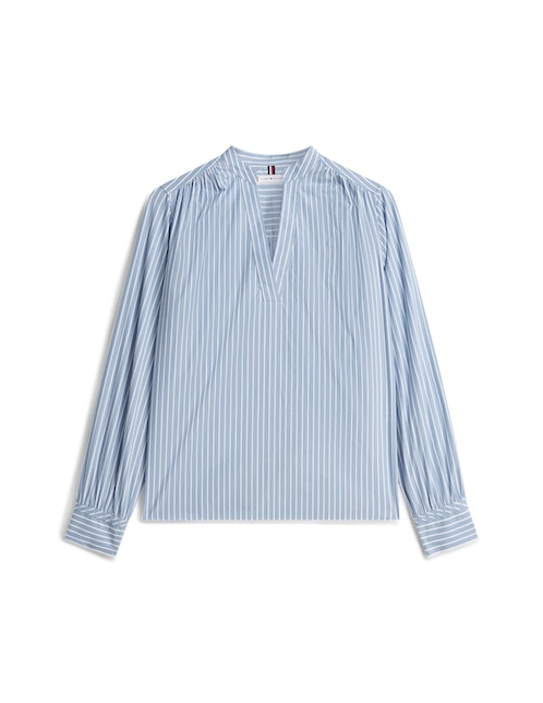 Blusa camisera manga larga para mujer 1
