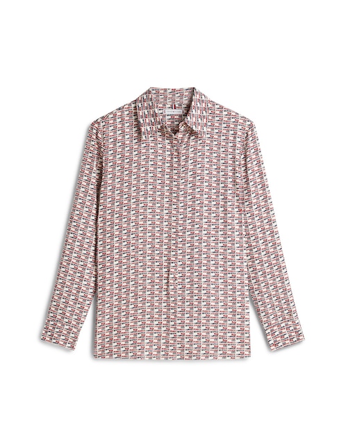 Blusa camisera manga larga para mujer 1