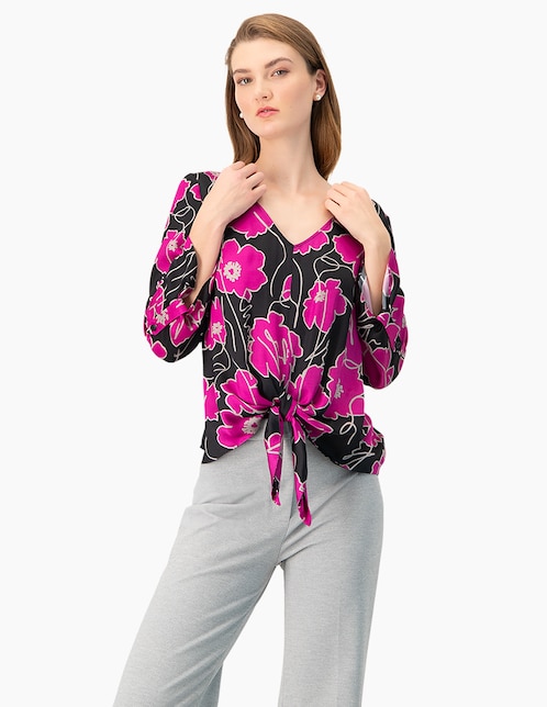 Blusa manga 3/4 para mujer 1