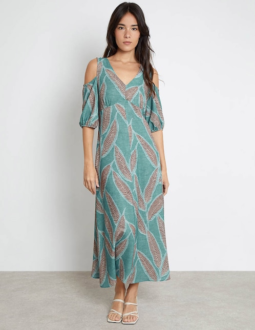 Vestido largo casual para mujer 1