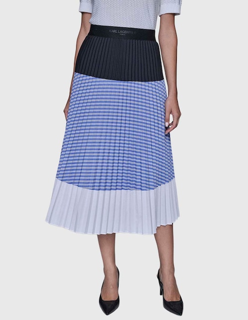Falda crop a la cintura 1