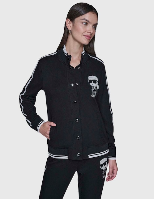 Sudadera con bolsillos Karl Lagerfeld Paris para mujer