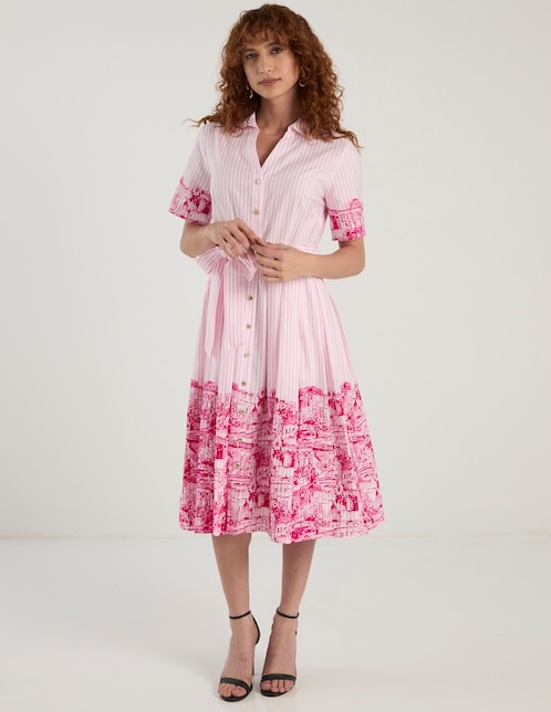 Vestido midi casual para mujer 1