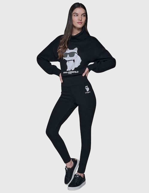 Legging a la cintura con elástico para mujer 1