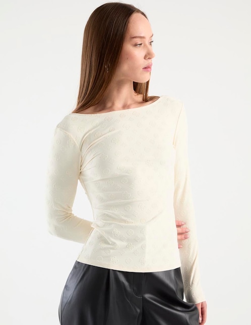 Top cuello ojal 1