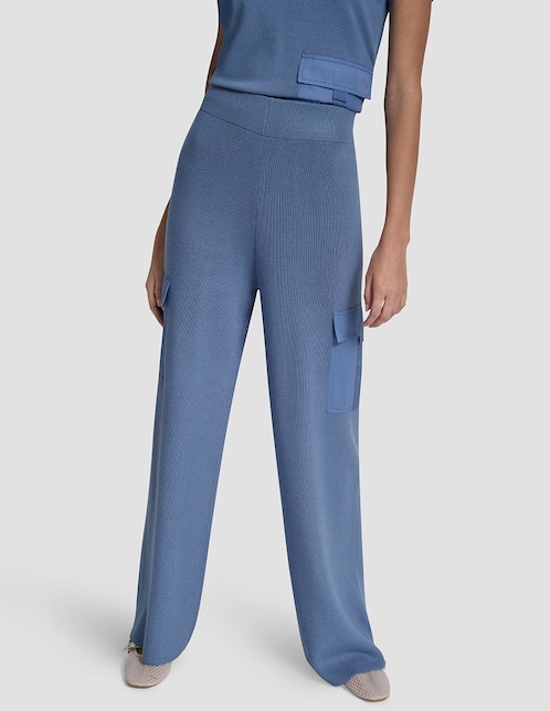 Pantalón cargo flare para mujer 1