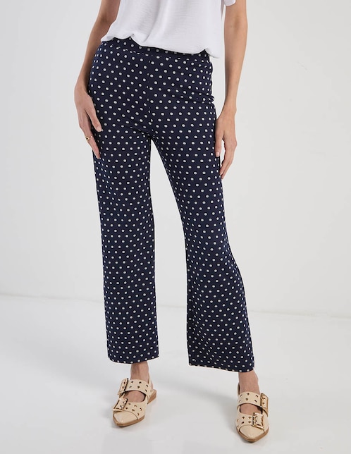 Pantalón relaxed straight para mujer 1