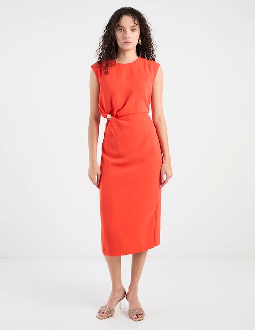 Vestido midi casual para mujer 1
