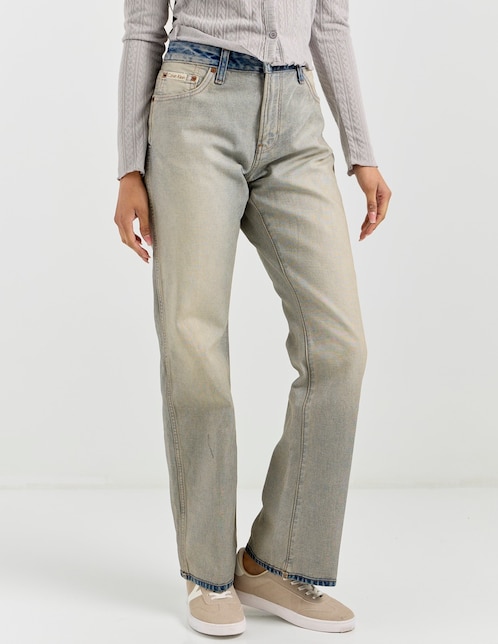 Jeans bota para mujer 1