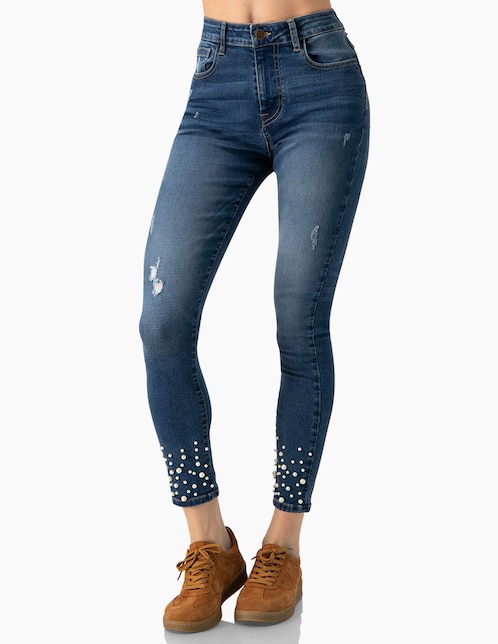 Jeans skinny para mujer 1