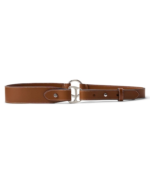 Cinturón Lauren Ralph Lauren de piel para mujer