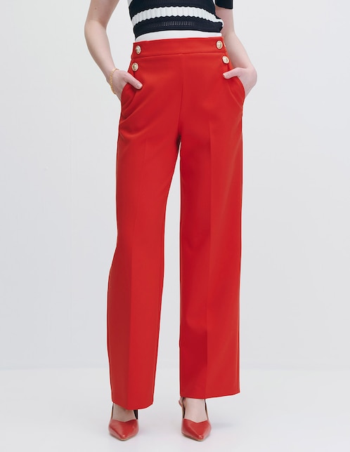 Pantalón straight para mujer 1