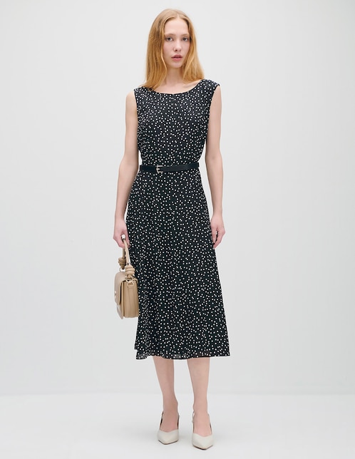 Vestido midi casual Azur para mujer 1