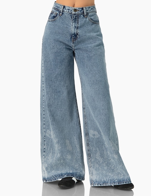 Jeans straight para mujer 1